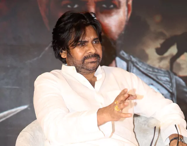 Pawan Kalyan at Hari Hara Veera Mallu Success Meet